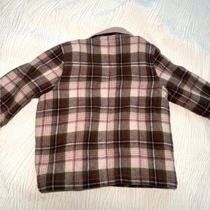 Janie and Jack plaid wool jacket girls 6